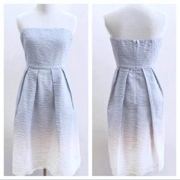 J CREW Cotton Ombre Lorelai Dress - Picture 10 of 10